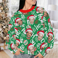 Personalized Gift Custom Ugly Christmas Sweater, Custom Face Crewneck Sweatshirt, Personalized Family Photo Sweater, Custom Gift for Men Women, Family Party Gifts Wool Sweater - LuthCreative