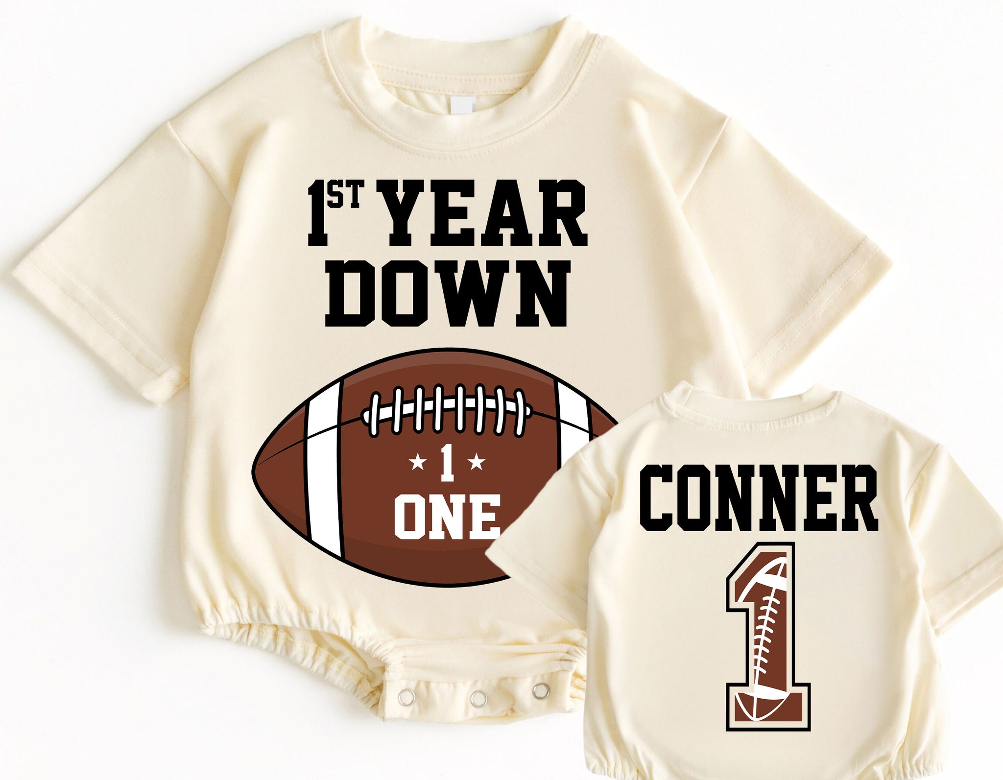 Customized Romper Baby One Dude - Personalized Custom Babysuit - Gift For Baby - LuthCreative