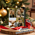 Personalized Couple Valentine Music Fridge Magnet, Music lovers Gift Magnets, Wedding Memories Refrigerator Magnets, Kitchen Photo Magnet, Custom Valentine Magnet Gifts - LuthCreative