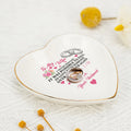 Personalized Heart Jewelry Dish - 'Falling in Love Again' Wife Gift - LuthCreative