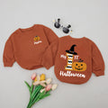 Romper Baby Long Sleeve Customize My 1st Halloween Personalized Custom Babysuit - Gift For Baby - LuthCreative