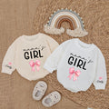 Baby Romper Long Sleeve Customize Nana's Girl Personalized Custom Babysuit - Gift For Baby - LuthCreative