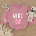 Baby Romper Long Sleeve Customize Nana's Girl Personalized Custom Babysuit - Gift For Baby - LuthCreative