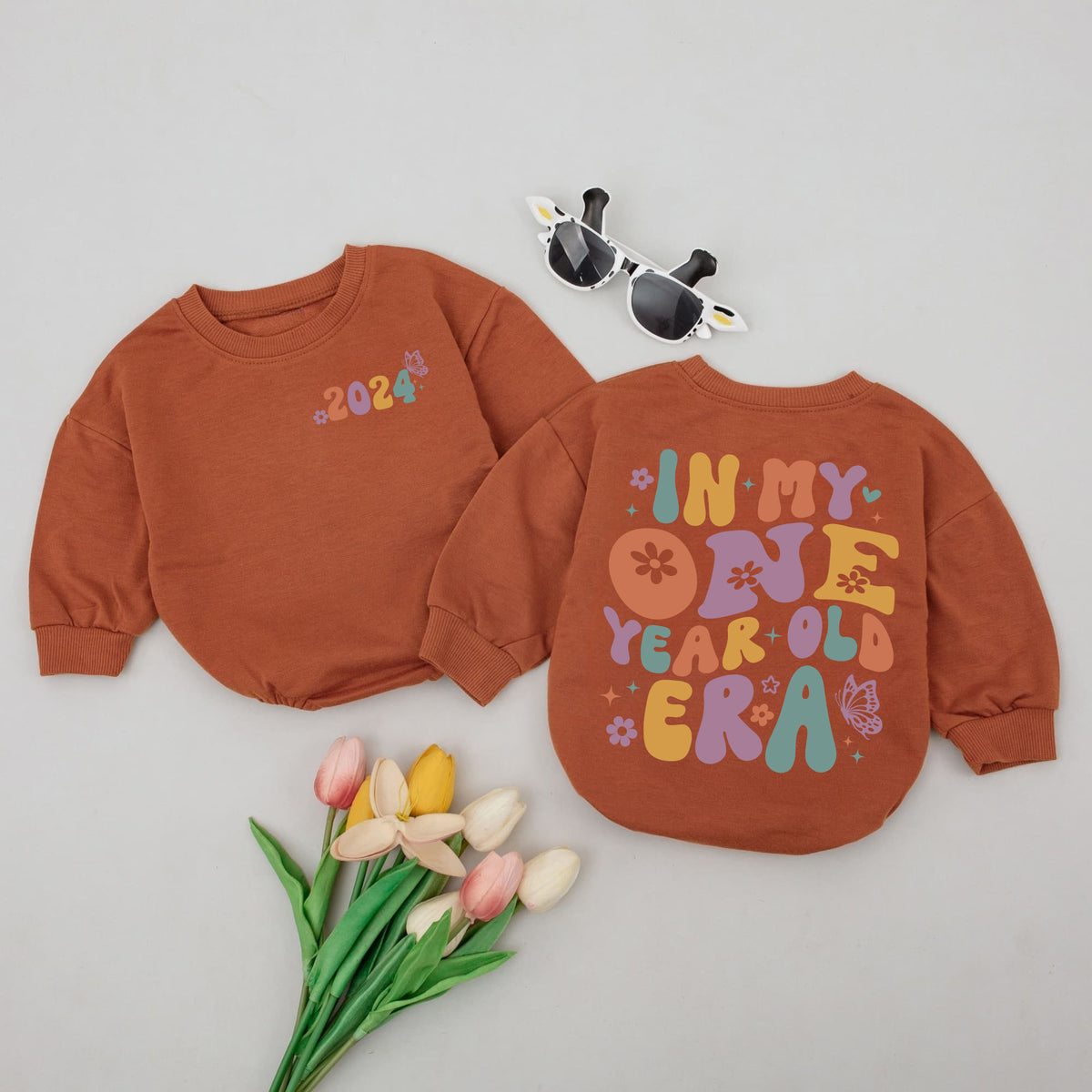 Romper Baby Long Sleeve Customize Personalized Custom Babysuit - Gift For Baby - LuthCreative