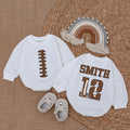 Baby Romper Long Sleeve Customize  Personalized Custom Babysuit - Gift For Baby - LuthCreative