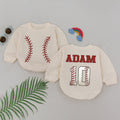 Baby Romper Long Sleeve Customize Personalized Custom Babysuit - Gift For Baby - LuthCreative