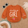 Baby Romper Long Sleeve Customize Strawberry Personalized Custom Babysuit - Gift For Baby - LuthCreative