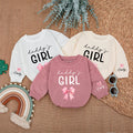 Baby Romper Long Sleeve Customize Daddy's Girl Personalized Custom Babysuit - Gift For Baby - LuthCreative