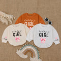 Baby Romper Long Sleeve Customize Daddy's Girl Personalized Custom Babysuit - Gift For Baby - LuthCreative