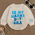 Baby Romper Long Sleeve Customize In My Mama's Boy Era Personalized Custom Babysuit - Gift For Baby - LuthCreative