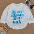 Baby Romper Long Sleeve Customize In My Mama's Boy Era Personalized Custom Babysuit - Gift For Baby - LuthCreative