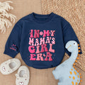 Baby Romper Long Sleeve Customize In My Mama's Girl Era Personalized Custom Babysuit - Gift For Baby - LuthCreative