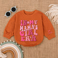 Baby Romper Long Sleeve Customize In My Mama's Girl Era Personalized Custom Babysuit - Gift For Baby - LuthCreative