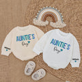 Baby Romper Long Sleeve Customize Auntie's Boy Personalized Custom Babysuit - Gift For Baby - LuthCreative