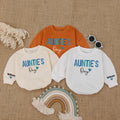 Baby Romper Long Sleeve Customize Auntie's Boy Personalized Custom Babysuit - Gift For Baby - LuthCreative