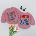 Baby Romper Long Sleeve Customize Halfway to First Personalized Custom Babysuit - Gift For Baby - LuthCreative