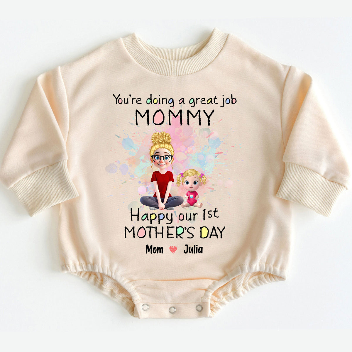 Celebrate Your First Mother's Day with a Heartfelt Romper
