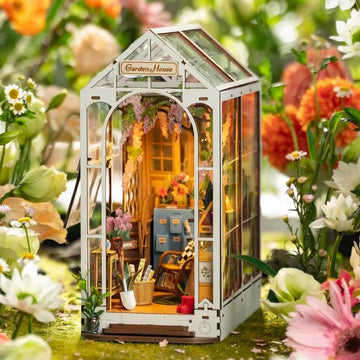 DIY Garden House Book Nook Kit For Book Lovers