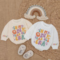 Baby Bodysuit Romper Long Sleeve In My One Year Old Era Personalized Custom Babysuit - Gift For Baby And Mom - LuthCreative