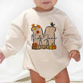 Customized Name Thanksgiving Personalized Baby Romper - Short/Long Sleeve (0-2Y) - LuthCreative