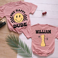 One Happy Dude Personalized Baby Romper - Short/Long Sleeve (0-2Y) - LuthCreative