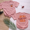 Football In My Game Day Era Custom Name Personalized Baby Romper - Short/Long Sleeve (0-2Y) - LuthCreative