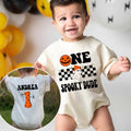 Litte Boo One Spooky Dude Personalized Baby Romper - Short/Long Sleeve (0-2Y) - LuthCreative