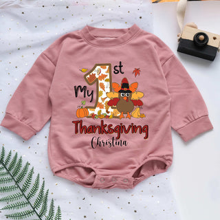 Romper Bebé Mi Primer Halloween - Traje de Bebé Personalizado - Regalo Para Bebé