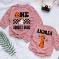 Litte Boo One Spooky Dude Personalized Baby Romper - Short/Long Sleeve (0-2Y) - LuthCreative