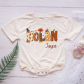 Customized Name Thanksgiving Personalized Baby Romper - Short/Long Sleeve (0-2Y) - LuthCreative