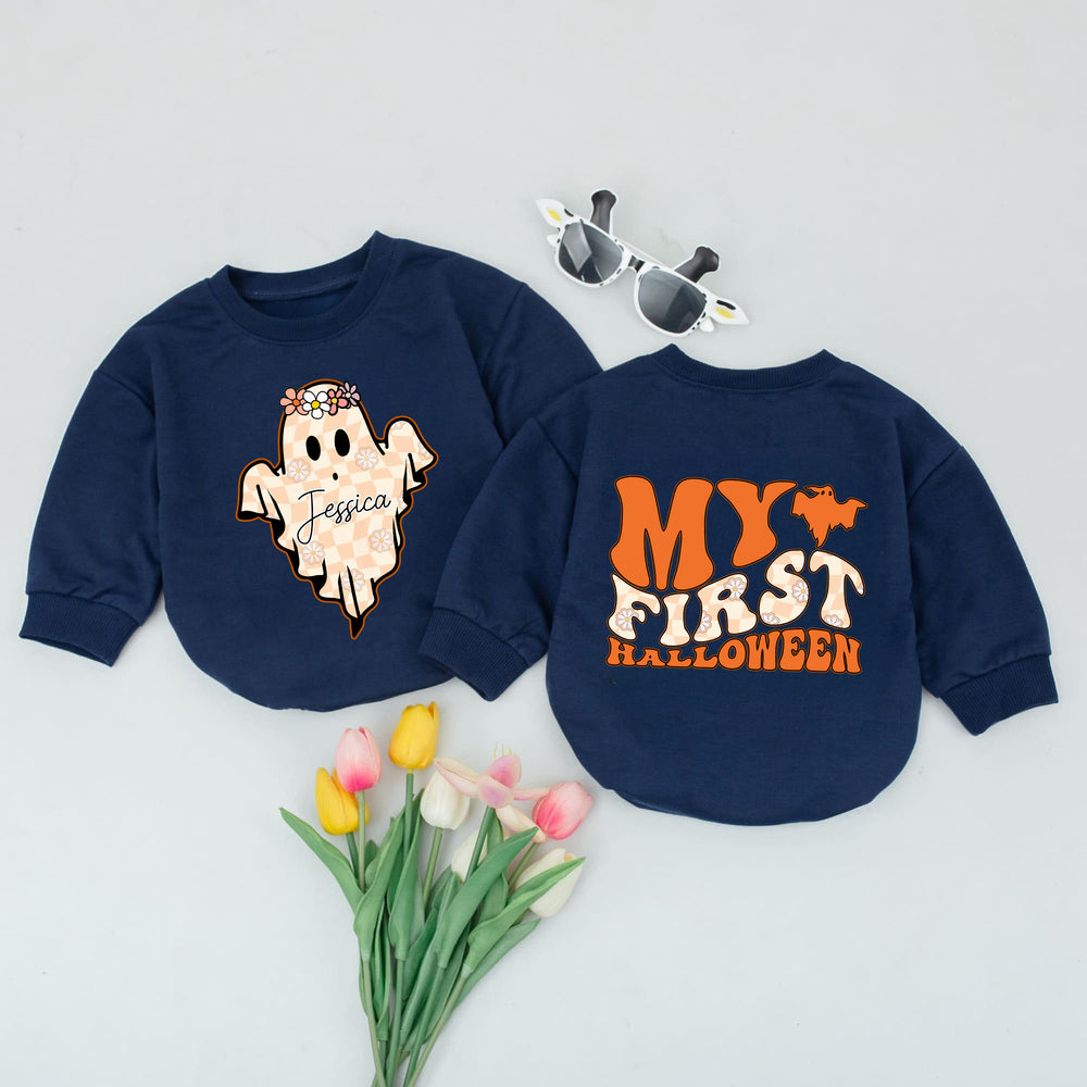 Romper Baby My First Halloween - Personalized Custom Babysuit - Gift For Baby - LuthCreative