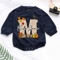 Customized Name Thanksgiving Personalized Baby Romper - Short/Long Sleeve (0-2Y) - LuthCreative