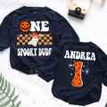 Litte Boo One Spooky Dude Personalized Baby Romper - Short/Long Sleeve (0-2Y) - LuthCreative