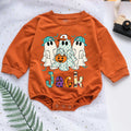 Little Boo Spooky Halloween Personalized Baby Romper - Short/Long Sleeve (0-2Y) - LuthCreative