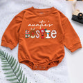 Baby Romper Long Sleeve Customize Auntie's Bestie Personalized Custom Babysuit - Gift For Baby - LuthCreative