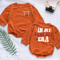 Football In My Game Day Era Custom Name Personalized Baby Romper - Short/Long Sleeve (0-2Y) - LuthCreative