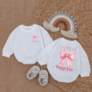 Custom Baby Bodysuit Romper Long Sleeve Daddy's Girl Personalized Custom Babysuit - Gift For Baby And Dad