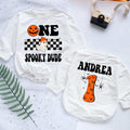 Litte Boo One Spooky Dude Personalized Baby Romper - Short/Long Sleeve (0-2Y) - LuthCreative