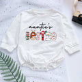 Baby Romper Long Sleeve Customize Auntie's Bestie Personalized Custom Babysuit - Gift For Baby - LuthCreative