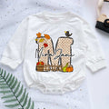 Customized Name Thanksgiving Personalized Baby Romper - Short/Long Sleeve (0-2Y) - LuthCreative