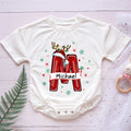 Custom Name Christmas Personalized Baby Romper - Short/Long Sleeve (0-2Y) - LuthCreative