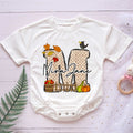 Customized Name Thanksgiving Personalized Baby Romper - Short/Long Sleeve (0-2Y) - LuthCreative