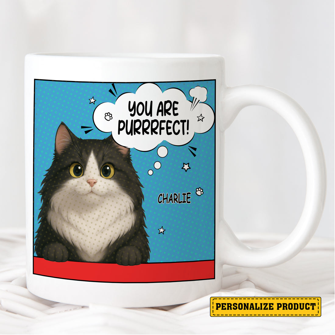"You Are Purrfect" Cat Mug
