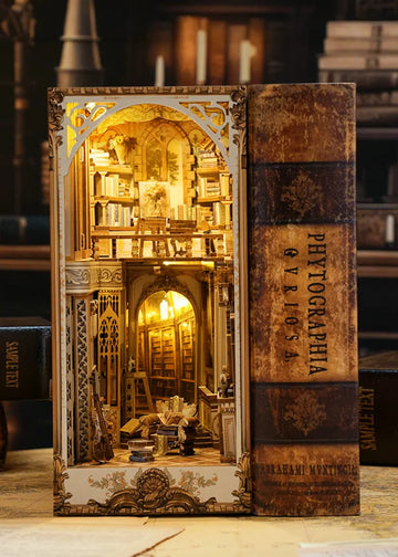Mini Baroque Library Dreams DIY Book Nook Kit