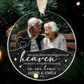 Personalized Ornament Because Someone We Love Is In Heaven Ornament Holiday Decorations - LuthCreative