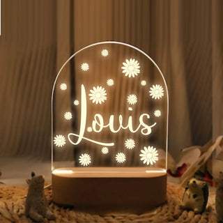 "Illuminated Names" Custom LED Night Light | Perfect Memory Gift - LuthCreative