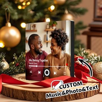 Custom Photo Musical Fridge Magnet - Turn Pictures into Melodies - Belong Together