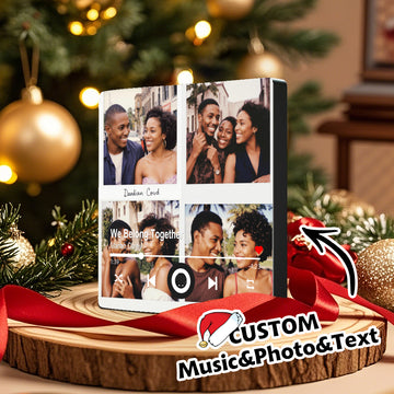 Custom Photo Musical Fridge Magnet - Turn Pictures into Melodies - We Belong Together