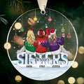 Personalized Ornament Sisters Forever Acrylic Ornament Holiday Decorations - LuthCreative