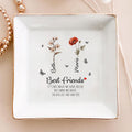 Personalized Ring Dish Best Friends It's Not What We Have In Life Customized Ceramic Jewelry Dish, Gift For Friends - LuthCreative